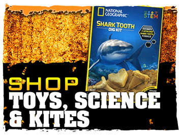 Image displaying science kits and educational kits for young learners.