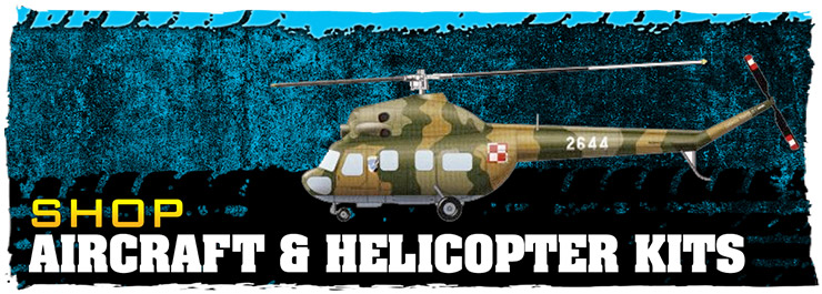 Image featuring various model aircraft.