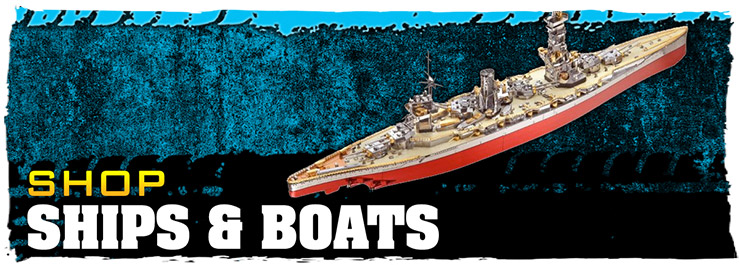 Image showcasing various model boats.