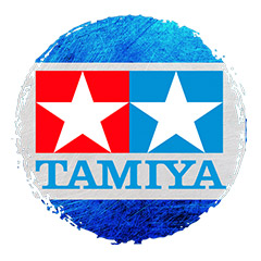 Image showcasing Tamiya brand products.