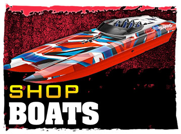 Image featuring various RC boats.