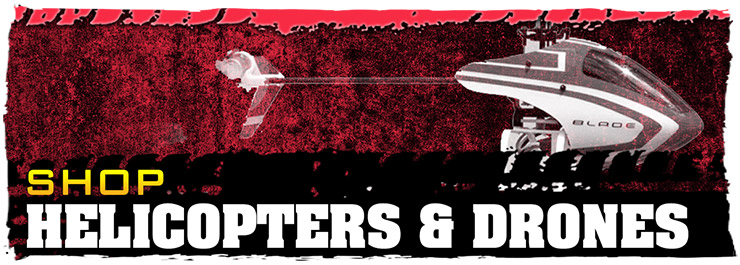 Image presenting RC drones and helicopters.